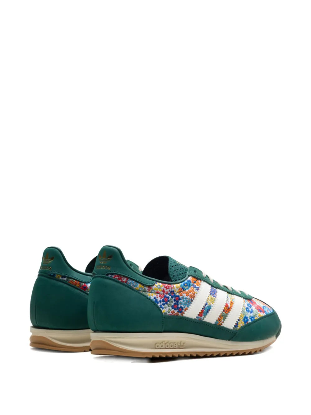 Adidas x Liberty London SL 72 OG "Collegiate Green" Sneakers