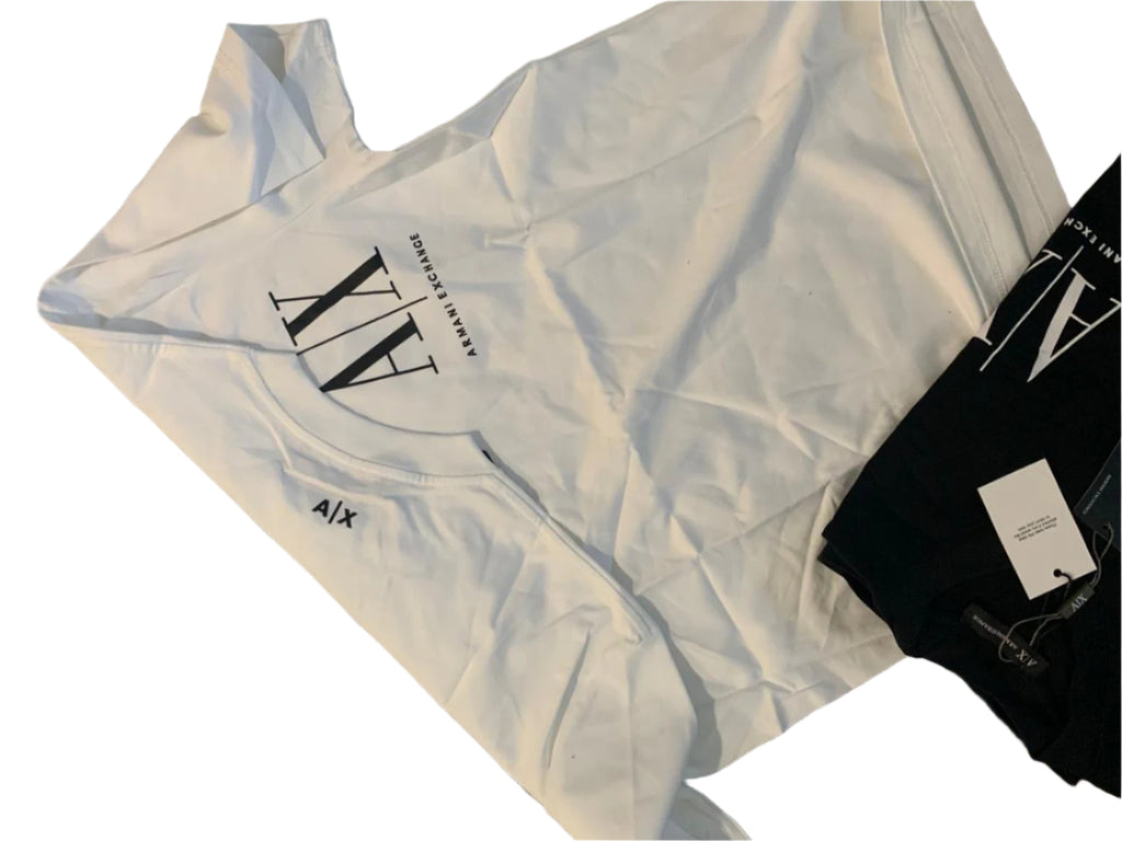 Armani Exchange Men's Short Sleeve T-shirt Icon Logo T-shirt