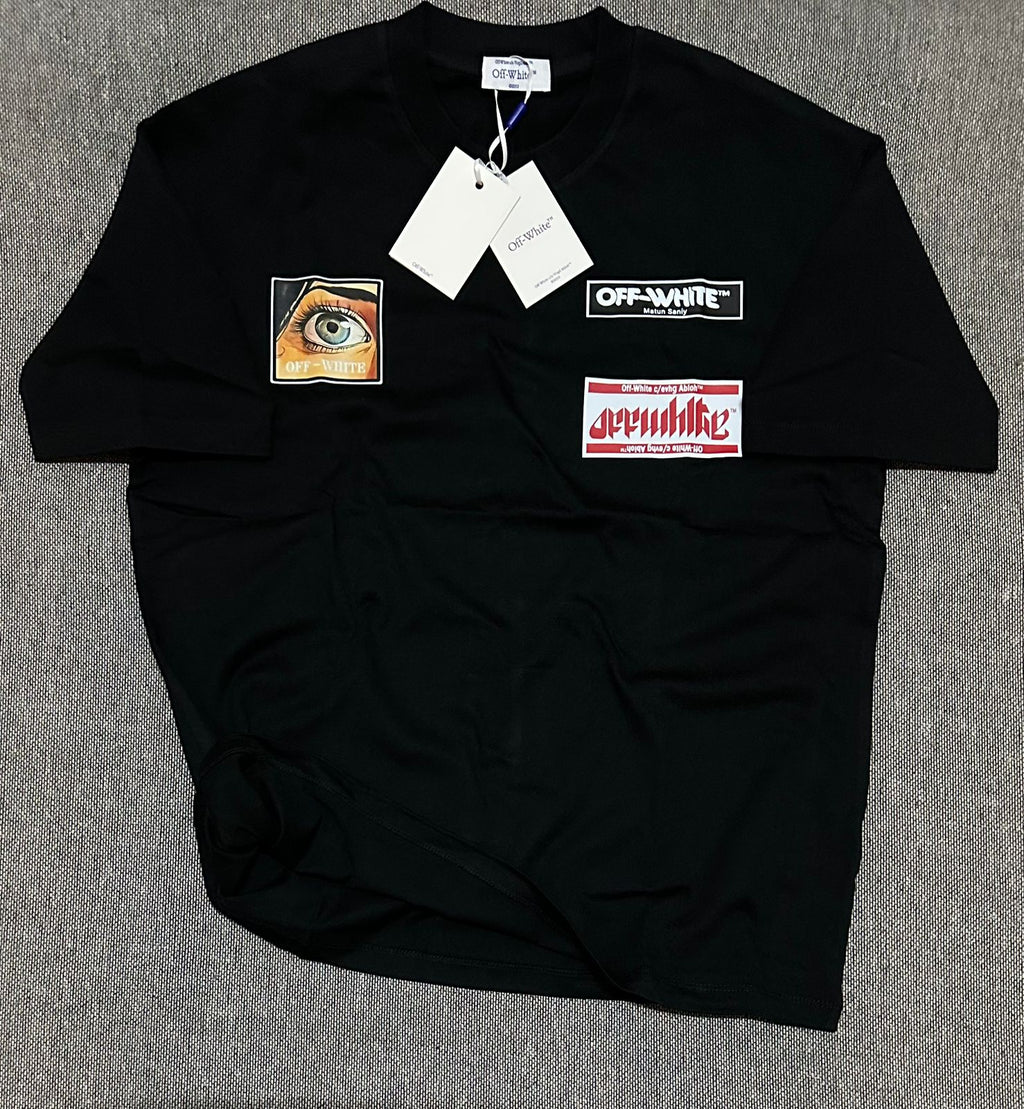 Distorted Reality Mock-Neck Inspired By Off-White T-shirt