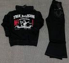 2 Piece Tracksuit Inspired By True Religion