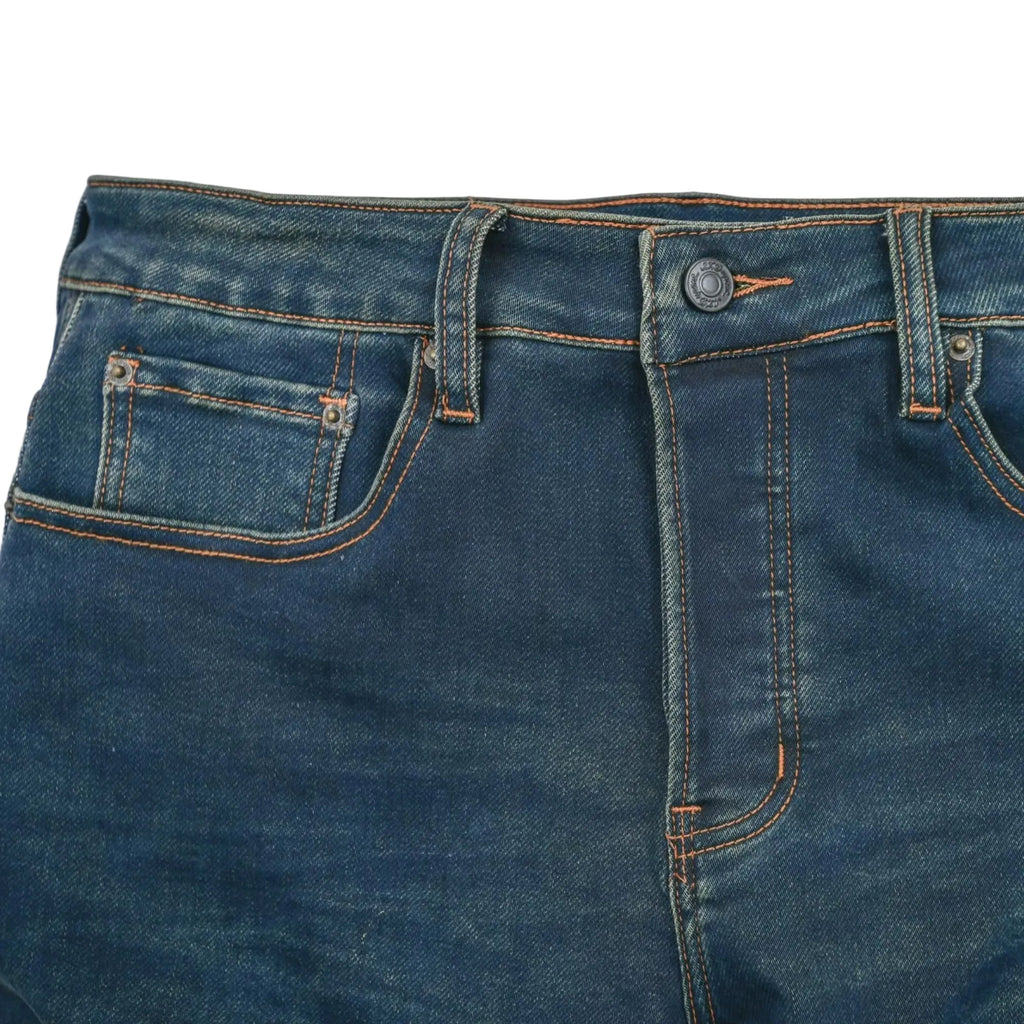 Men Distressed Baggy Patchy Denim Jeans