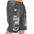 Men Distressed Denim Shorts