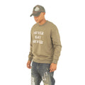 Men Unisex 'Never Say Never' Sweater