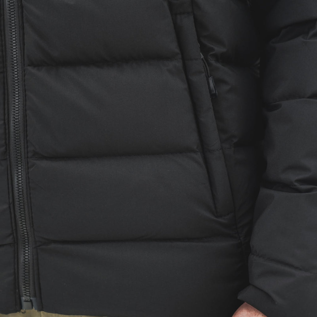 Men Long-Sleeve Puffer Winter Jacket