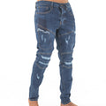 Distressed Slim Fit Jeans