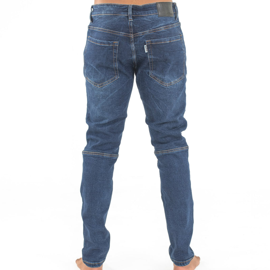 Distressed Slim Fit Jeans