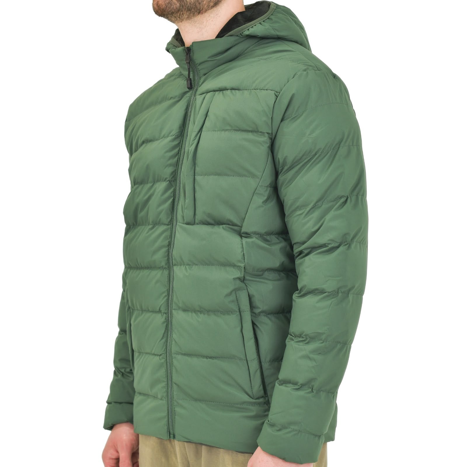 Men Long-Sleeve Puffer Winter Jacket