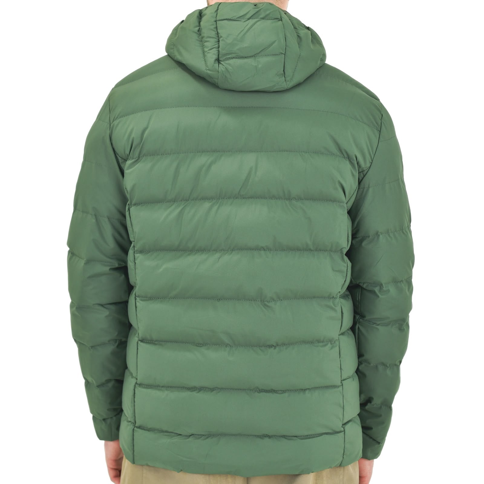 Men Long-Sleeve Puffer Winter Jacket