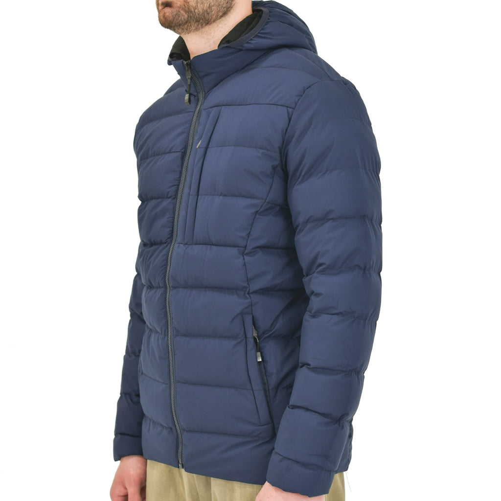 Men Long-Sleeve Puffer Winter Jacket