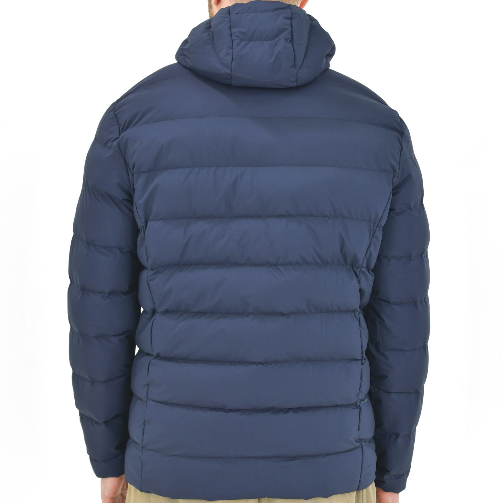 Men Long-Sleeve Puffer Winter Jacket
